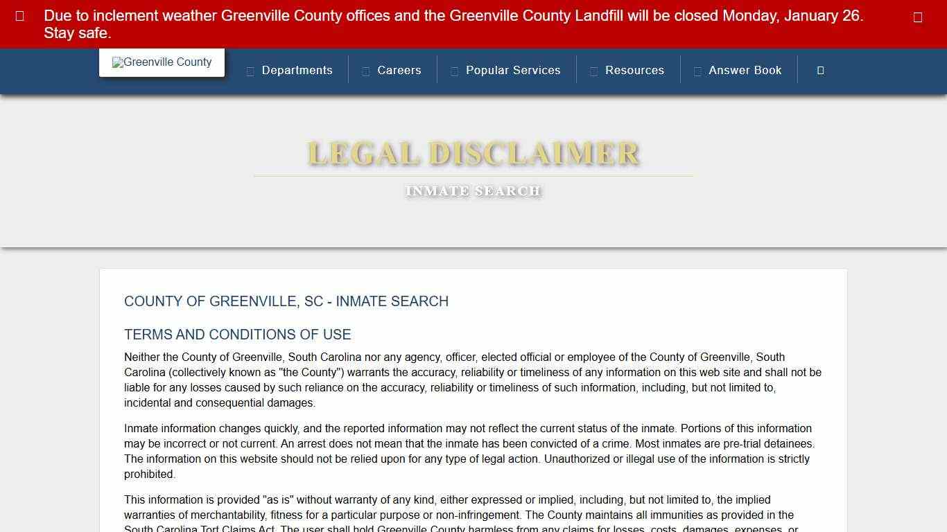 County of Greenville, SC